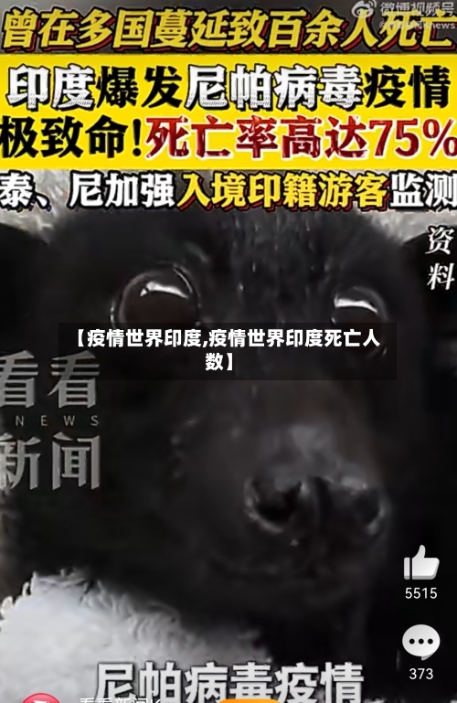 【疫情世界印度,疫情世界印度死亡人数】-第2张图片