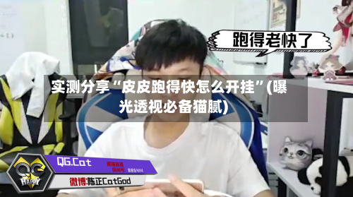 实测分享“皮皮跑得快怎么开挂”(曝光透视必备猫腻)-第1张图片