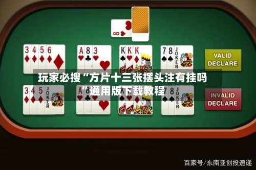 玩家必搜“方片十三张摆头注有挂吗”通用版下载教程-第1张图片