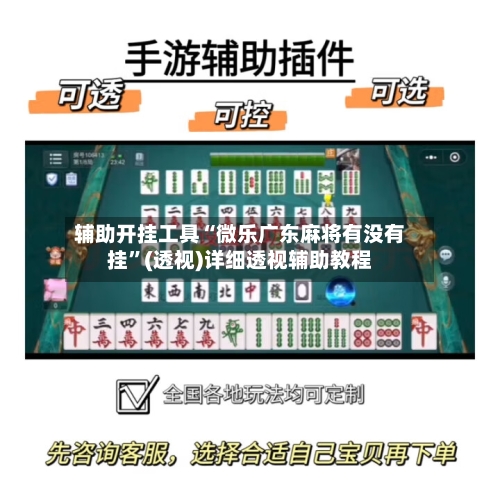 辅助开挂工具“微乐广东麻将有没有挂	”(透视)详细透视辅助教程-第2张图片