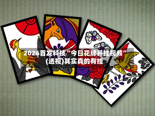 2026首发科技“今日花牌开挂视频”(透视)其实真的有挂-第3张图片