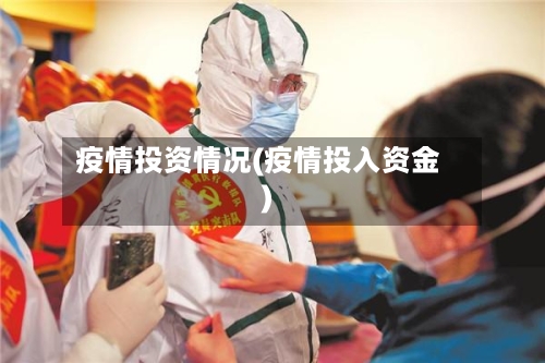 疫情投资情况(疫情投入资金)-第1张图片