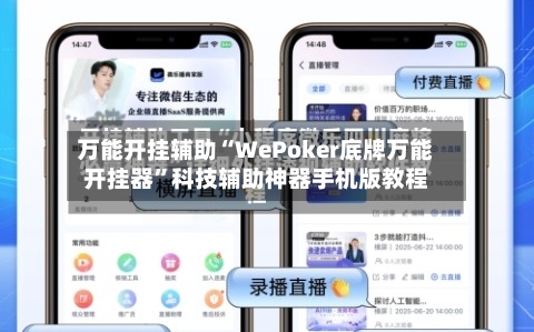 万能开挂辅助“WePoker底牌万能开挂器”科技辅助神器手机版教程-第2张图片