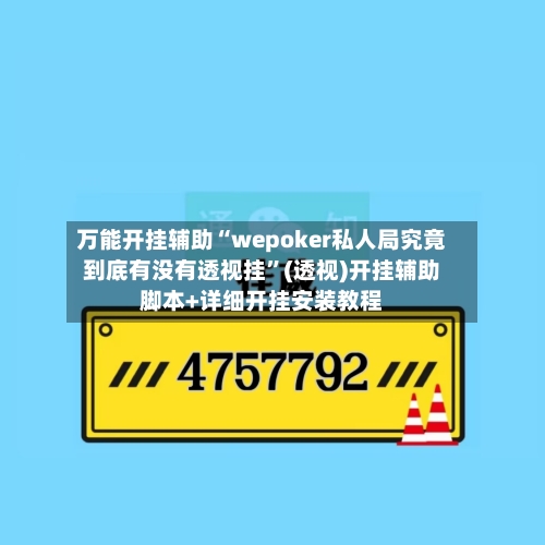 万能开挂辅助“wepoker私人局究竟到底有没有透视挂”(透视)开挂辅助脚本+详细开挂安装教程-第2张图片
