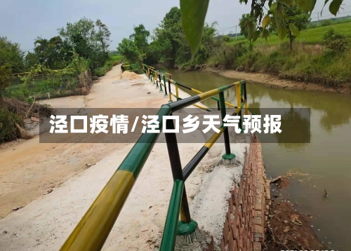 泾口疫情/泾口乡天气预报-第2张图片