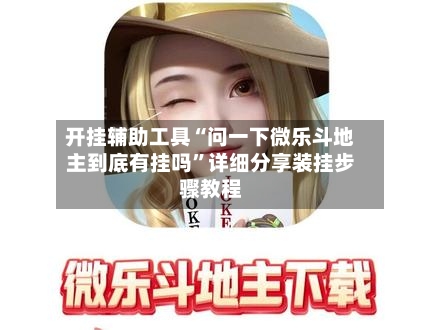 开挂辅助工具“问一下微乐斗地主到底有挂吗”详细分享装挂步骤教程-第3张图片
