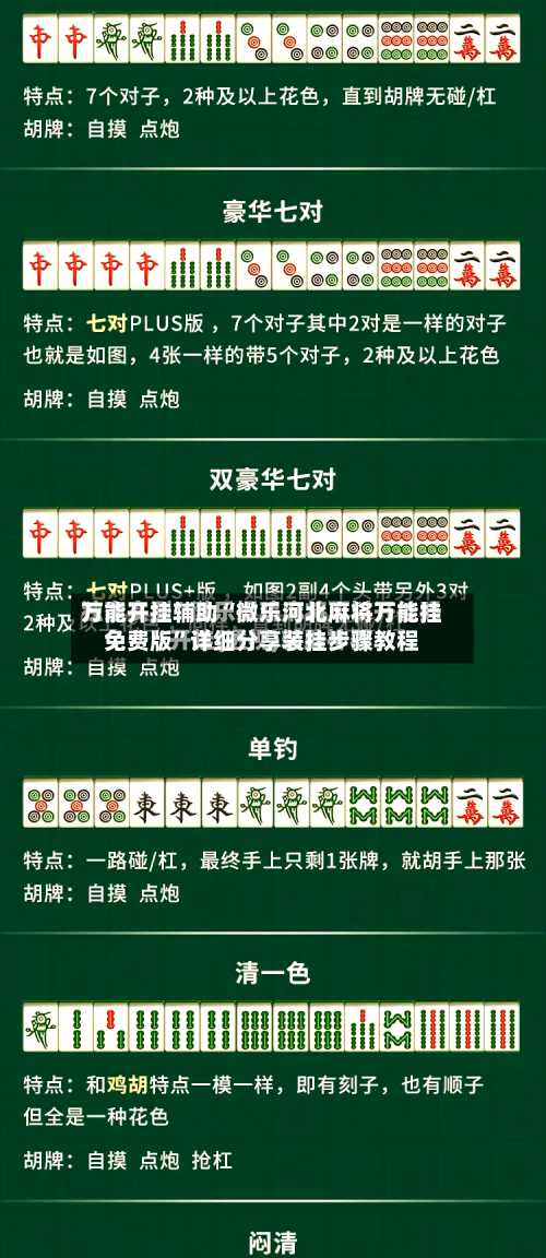 万能开挂辅助“微乐河北麻将万能挂免费版”详细分享装挂步骤教程-第3张图片