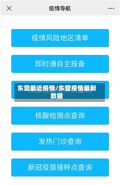 东营最近疫情/东营疫情最新数据-第1张图片
