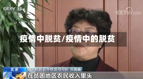 疫情中脱贫/疫情中的脱贫-第1张图片