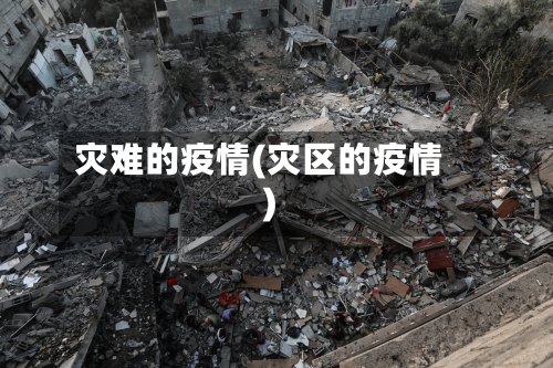 灾难的疫情(灾区的疫情)-第2张图片