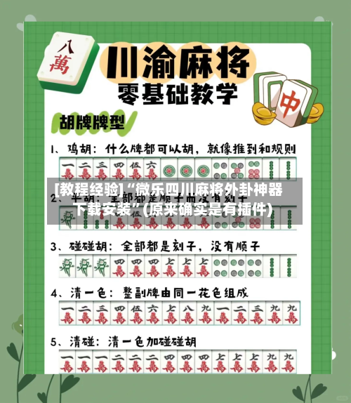 [教程经验]“微乐四川麻将外卦神器下载安装”(原来确实是有插件)-第2张图片