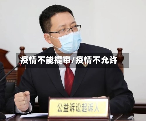 疫情不能提审/疫情不允许-第3张图片