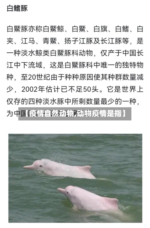 【疫情自然动物,动物疫情是指】-第2张图片