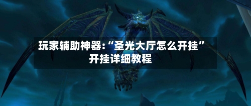 玩家辅助神器:“圣光大厅怎么开挂	”开挂详细教程-第2张图片