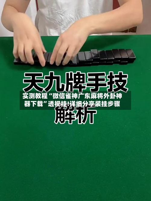 实测教程“微信雀神广东麻将外卦神器下载”透视挂!详细分享装挂步骤-第2张图片
