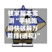 独家脚本实测“手机跑得快破解万能挂(透视)	”详细开挂玩法-第2张图片