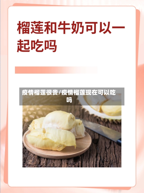 疫情榴莲很贵/疫情榴莲现在可以吃吗-第1张图片