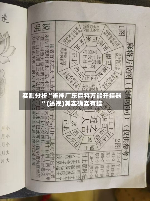 实测分析“雀神广东麻将万能开挂器”(透视)其实确实有挂-第1张图片