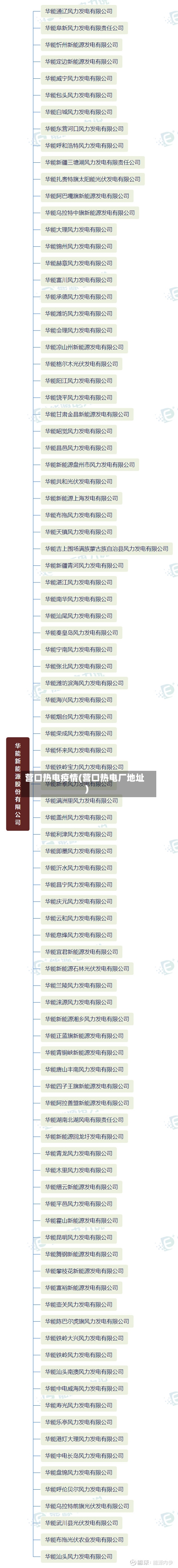 营口热电疫情(营口热电厂地址)-第3张图片