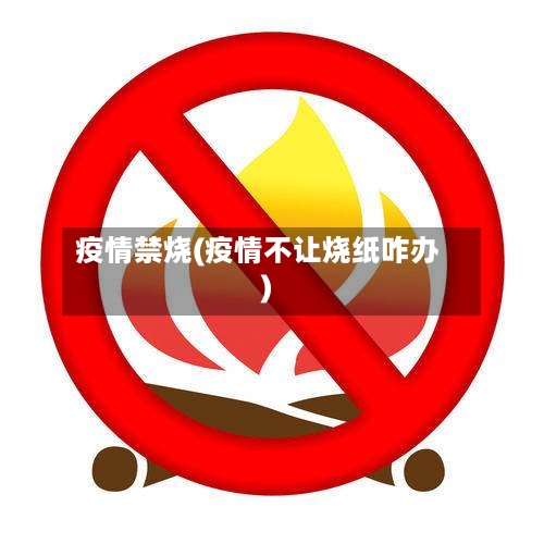 疫情禁烧(疫情不让烧纸咋办)-第2张图片