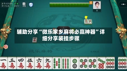 辅助分享“微乐家乡麻将必赢神器”详细分享装挂步骤-第2张图片