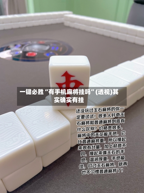 一键必胜“有手机麻将挂吗	”(透视)其实确实有挂-第1张图片