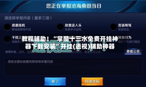 教程辅助！“掌酷十三水免费开挂神器下载安装”开挂(透视)辅助神器-第2张图片