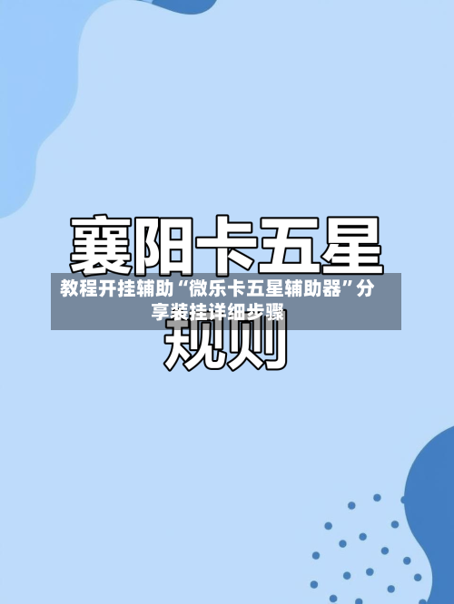 教程开挂辅助“微乐卡五星辅助器”分享装挂详细步骤-第2张图片