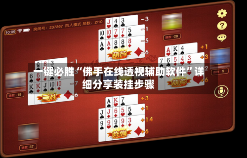 一键必胜“佛手在线透视辅助软件”详细分享装挂步骤-第3张图片