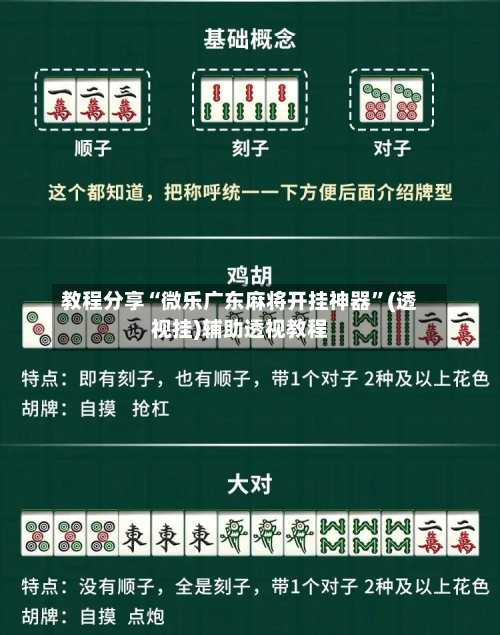 教程分享“微乐广东麻将开挂神器”(透视挂)辅助透视教程-第1张图片