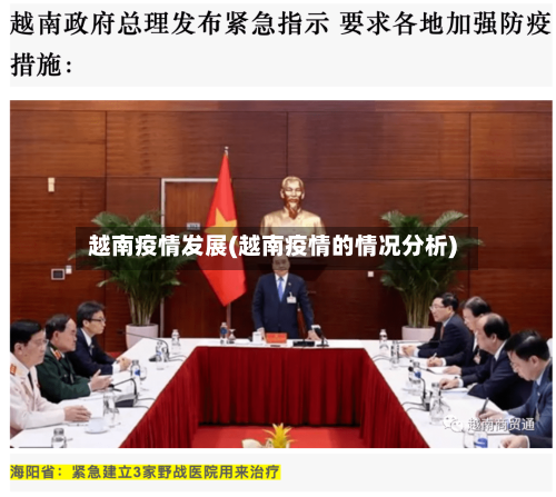 越南疫情发展(越南疫情的情况分析)-第1张图片