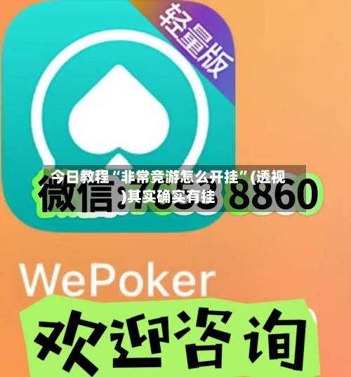 今日教程“非常竞游怎么开挂	”(透视)其实确实有挂-第2张图片