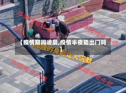 【疫情期间凌晨,疫情半夜能出门吗】-第2张图片