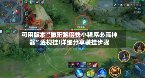 可用版本“微乐跑得快小程序必赢神器	”透视挂!详细分享装挂步骤-第2张图片