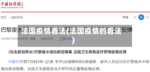 法国疫情看法(法国疫情的看法)-第2张图片
