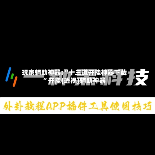 玩家辅助神器:“十三道开挂神器下载”开挂(透视)辅助神器-第2张图片