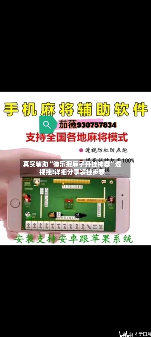 真实辅助“微乐捉麻子开挂神器”透视挂!详细分享装挂步骤-第1张图片