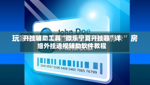 开挂辅助工具“微乐宁夏开挂器”详细外挂透视辅助软件教程-第2张图片