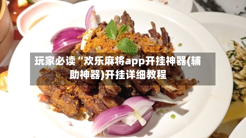 玩家必读“欢乐麻将app开挂神器(辅助神器)开挂详细教程-第1张图片