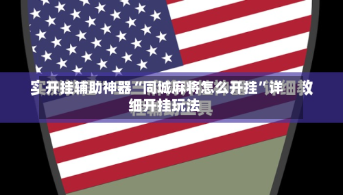开挂辅助神器“同城麻将怎么开挂”详细开挂玩法-第2张图片