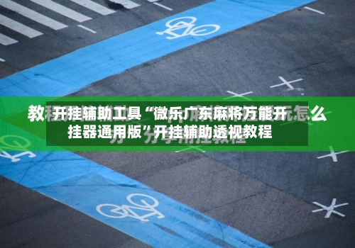 开挂辅助工具“微乐广东麻将万能开挂器通用版”开挂辅助透视教程-第2张图片
