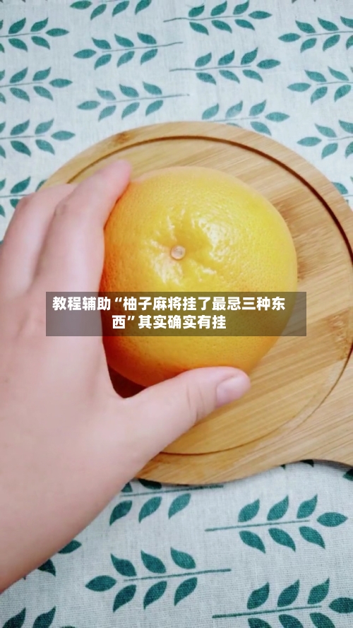 教程辅助“柚子麻将挂了最忌三种东西”其实确实有挂-第2张图片