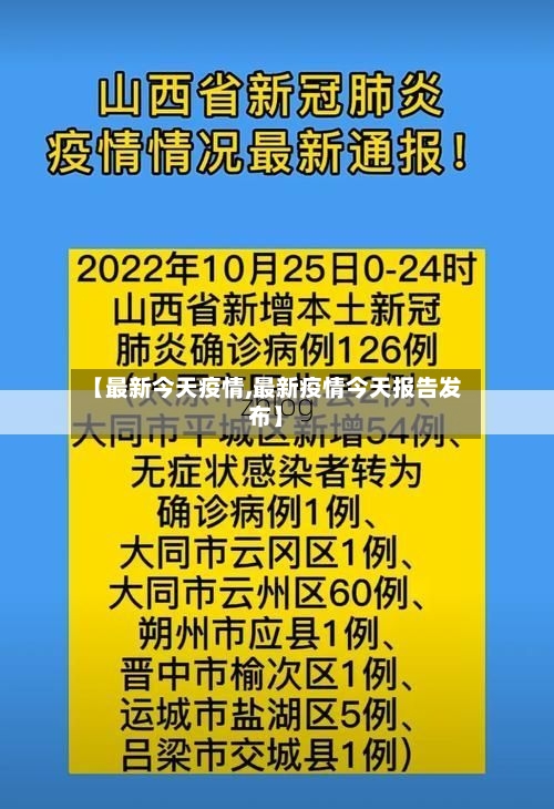 【最新今天疫情,最新疫情今天报告发布】-第2张图片