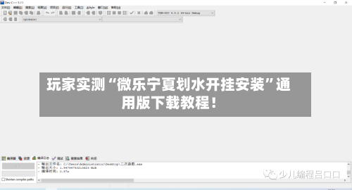 玩家实测“微乐宁夏划水开挂安装”通用版下载教程！-第2张图片