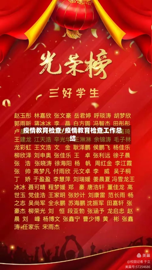 疫情教育检查/疫情教育检查工作总结-第3张图片