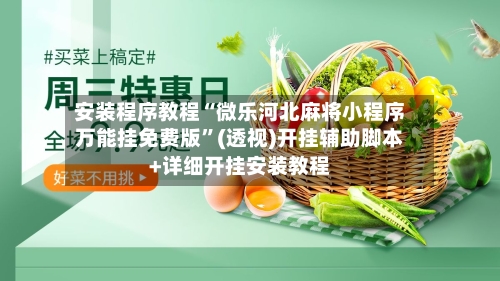 安装程序教程“微乐河北麻将小程序万能挂免费版	”(透视)开挂辅助脚本+详细开挂安装教程-第1张图片