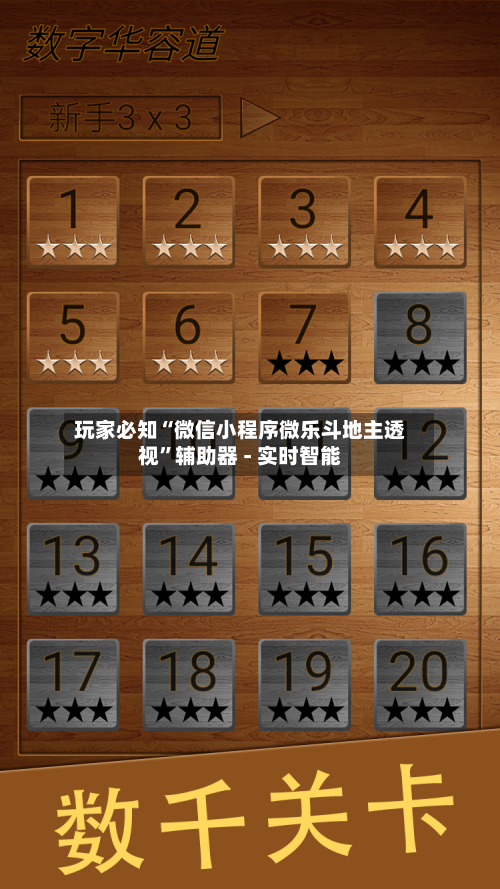 玩家必知“微信小程序微乐斗地主透视	”辅助器 - 实时智能-第2张图片
