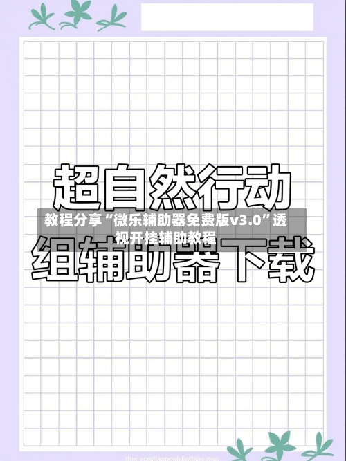教程分享“微乐辅助器免费版v3.0”透视开挂辅助教程-第2张图片