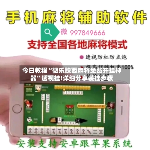 今日教程“微乐陕西麻将免费开挂神器”透视挂!详细分享装挂步骤-第2张图片