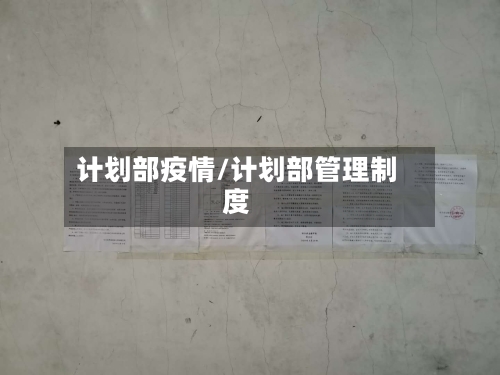 计划部疫情/计划部管理制度-第3张图片